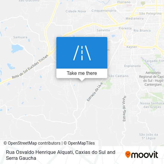 Rua Osvaldo Henrique Alquati map