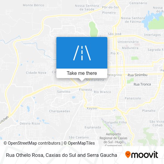 Rua Othelo Rosa map