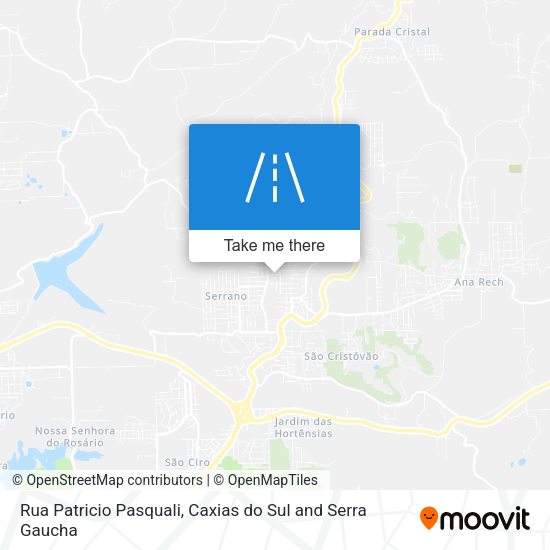 Rua Patricio Pasquali map