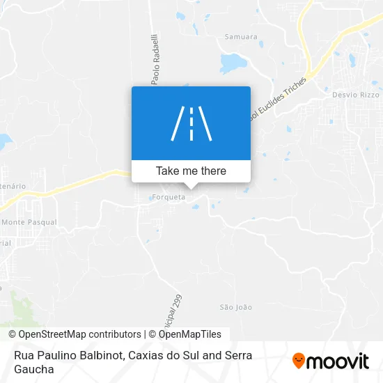 Rua Paulino Balbinot map