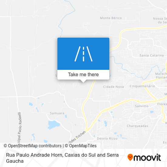 Rua Paulo Andrade Horn map