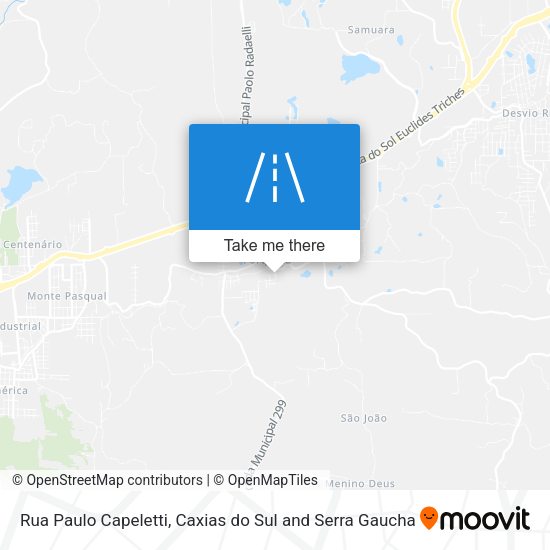Rua Paulo Capeletti map