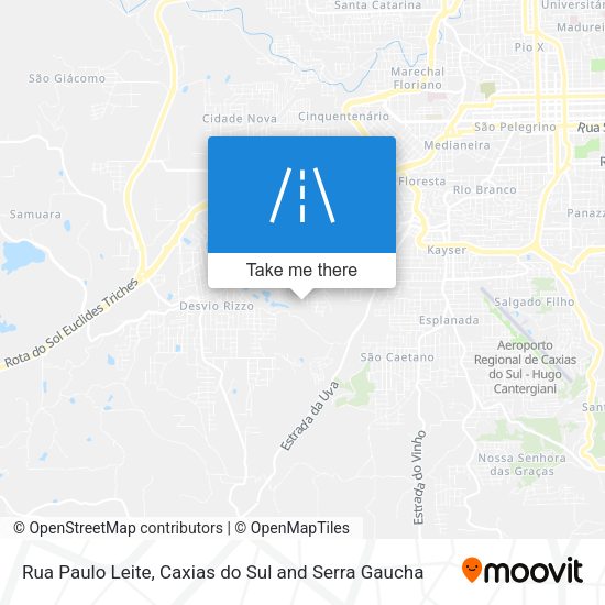Rua Paulo Leite map