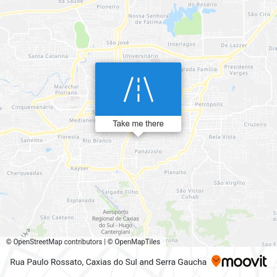 Rua Paulo Rossato map