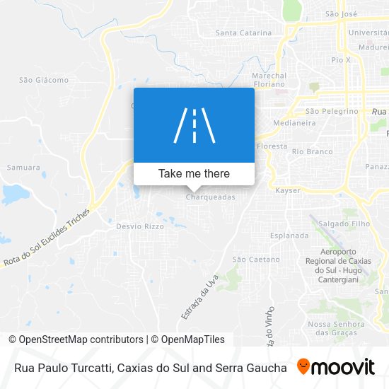 Rua Paulo Turcatti map