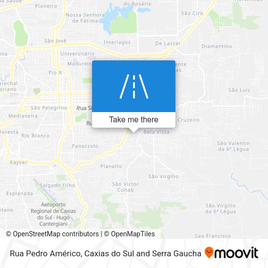 Rua Pedro Américo map