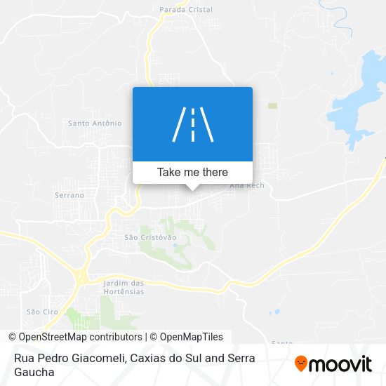Rua Pedro Giacomeli map