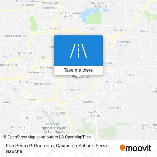 Rua Pedro P. Guerreiro map