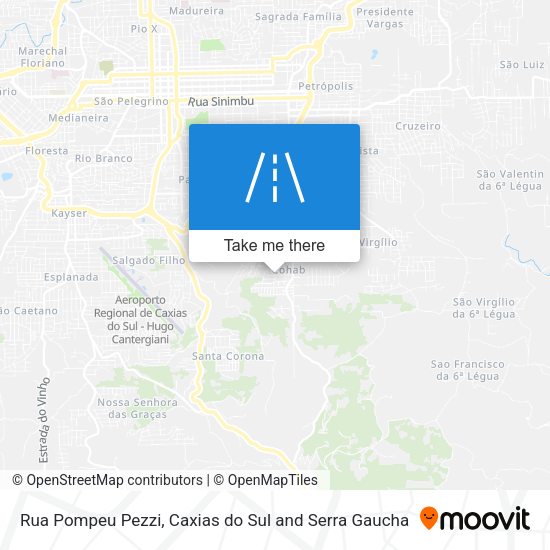 Rua Pompeu Pezzi map
