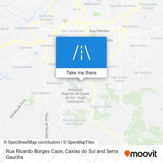 Rua Ricardo Borges Caon map