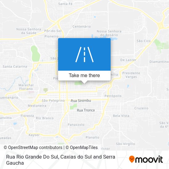 Rua Rio Grande Do Sul map