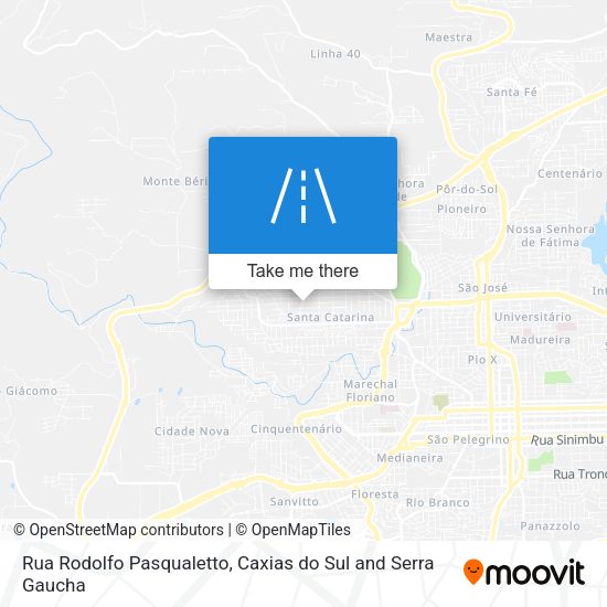 Rua Rodolfo Pasqualetto map