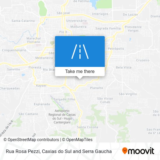 Rua Rosa Pezzi map