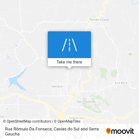 Rua Rômulo Da Fonseca map