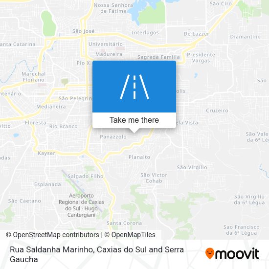 Rua Saldanha Marinho map