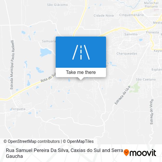 Rua Samuel Pereira Da Silva map