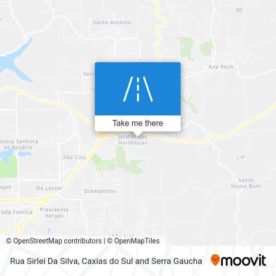 Rua Sirlei Da Silva map