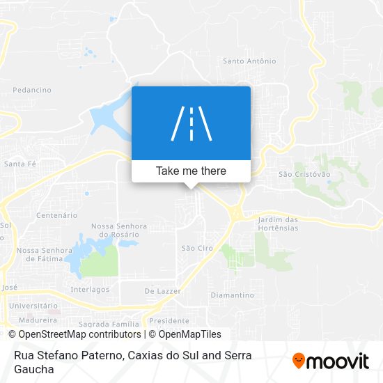 Rua Stefano Paterno map