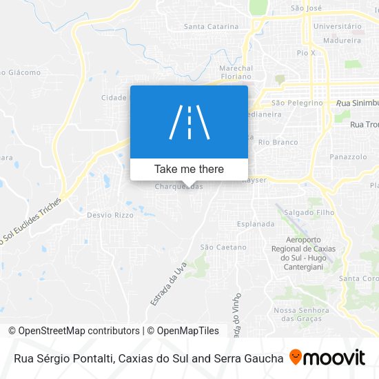 Rua Sérgio Pontalti map