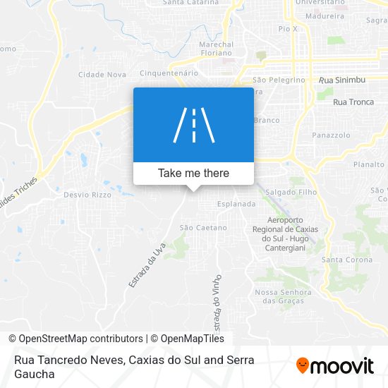 Rua Tancredo Neves map