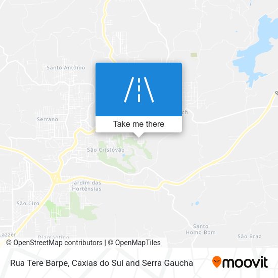 Rua Tere Barpe map
