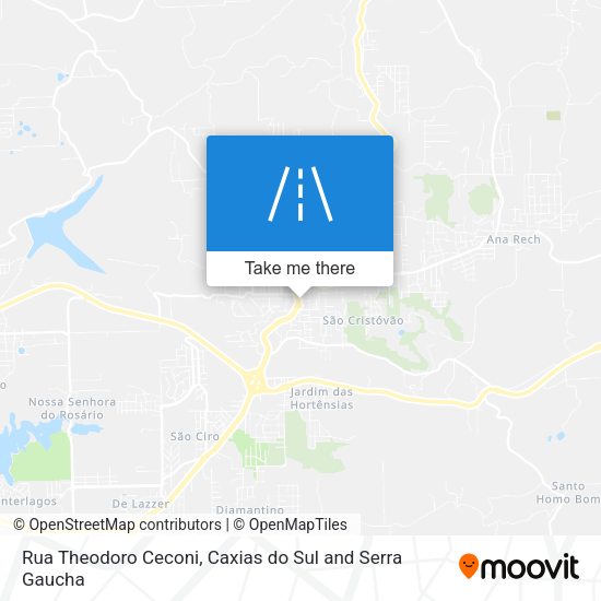 Rua Theodoro Ceconi map