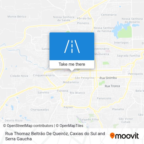 Rua Thomaz Beltrão De Queiróz map