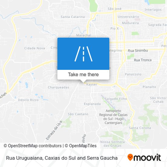 Rua Uruguaiana map
