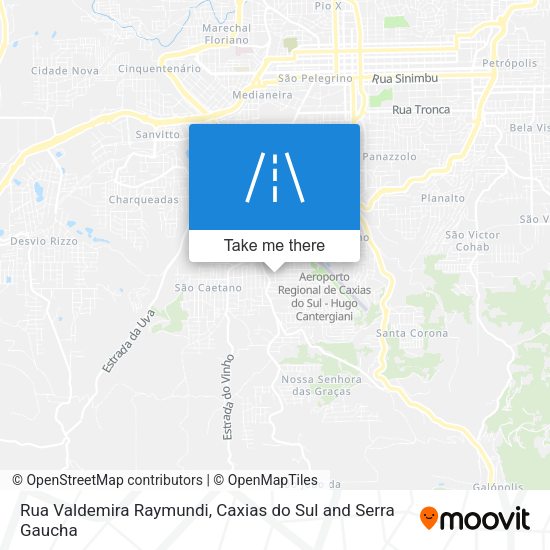Rua Valdemira Raymundi map