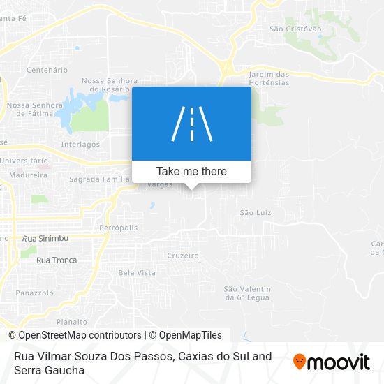 Rua Vilmar Souza Dos Passos map