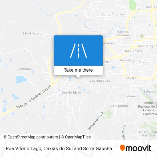 Rua Vitório Lago map