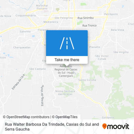 Rua Walter Barbosa Da Trindade map
