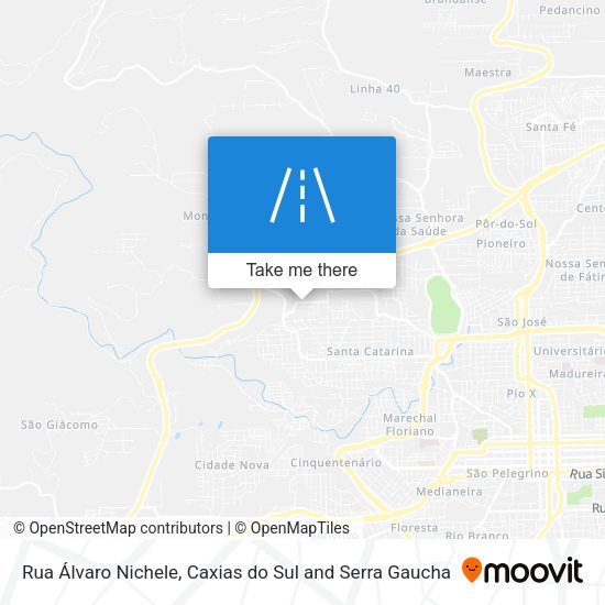 Rua Álvaro Nichele map