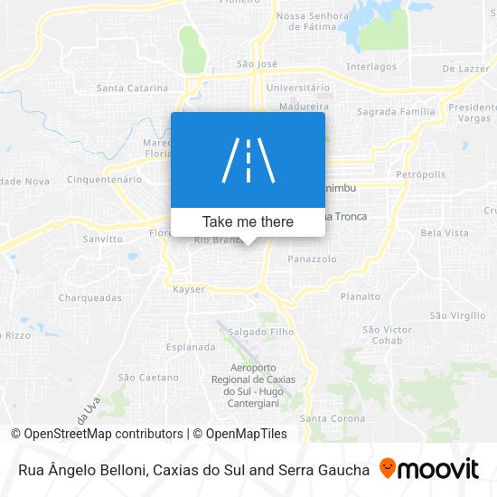Rua Ângelo Belloni map