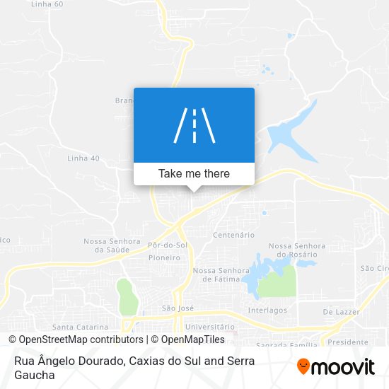 Rua Ângelo Dourado map