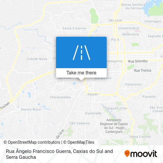 Rua Ângelo Francisco Guerra map