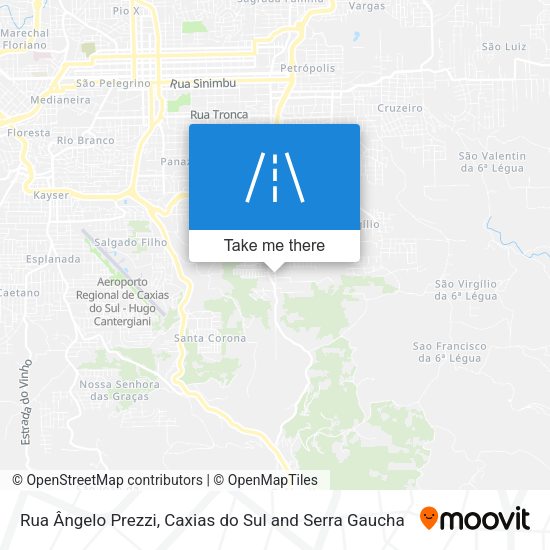 Rua Ângelo Prezzi map