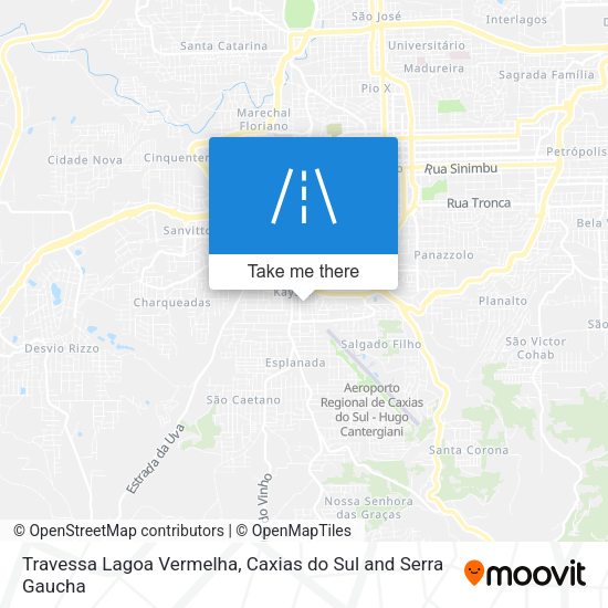 Travessa Lagoa Vermelha map