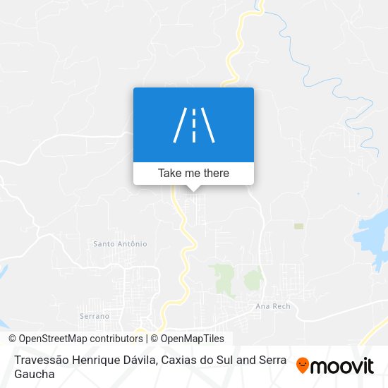 Travessão Henrique Dávila map