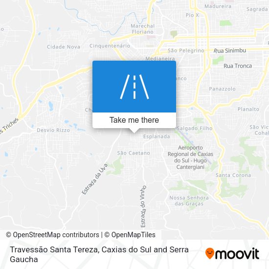 Travessão Santa Tereza map