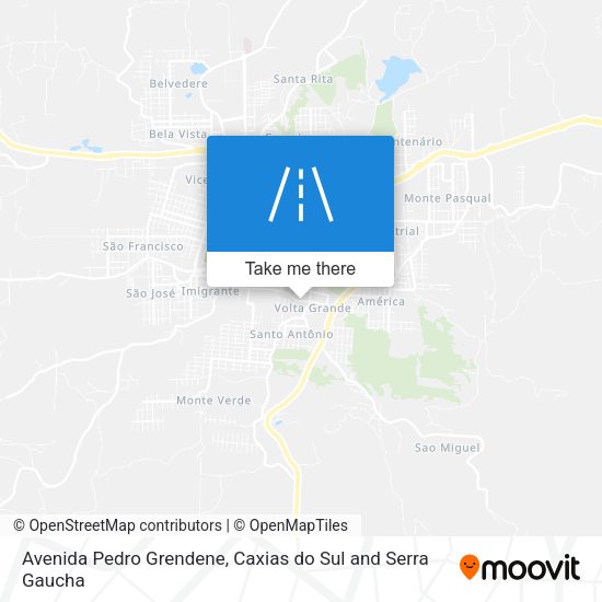 Avenida Pedro Grendene map