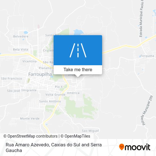 Rua Amaro Azevedo map