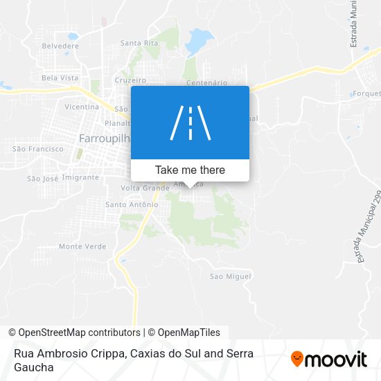Rua Ambrosio Crippa map
