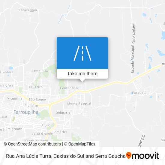 Rua Ana Lúcia Turra map