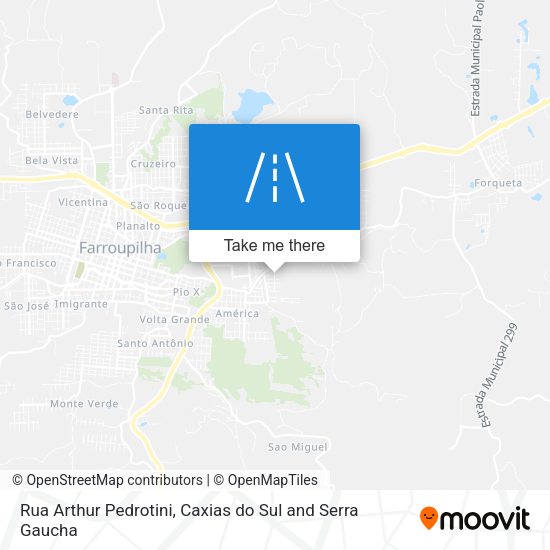 Rua Arthur Pedrotini map