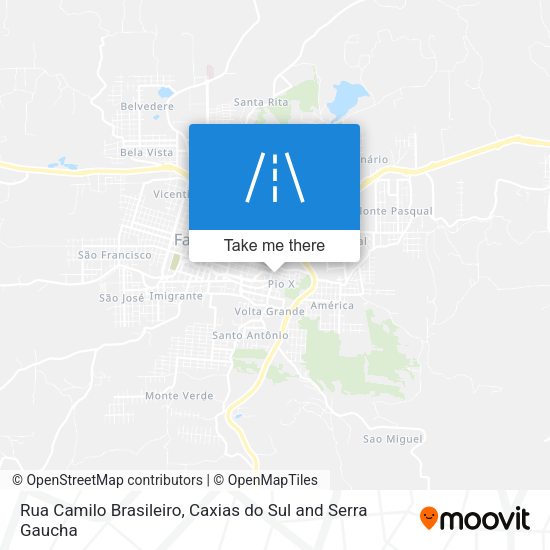 Rua Camilo Brasileiro map