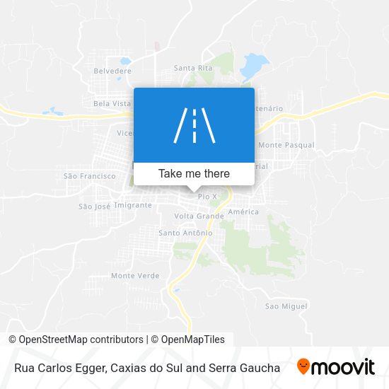 Rua Carlos Egger map