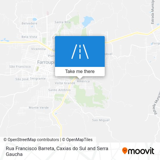 Rua Francisco Barreta map