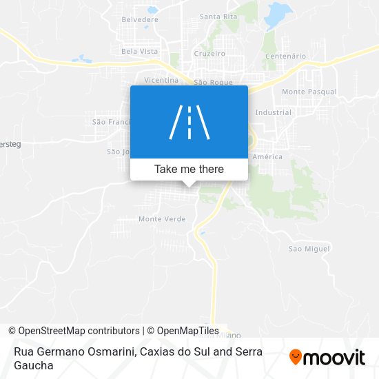 Rua Germano Osmarini map