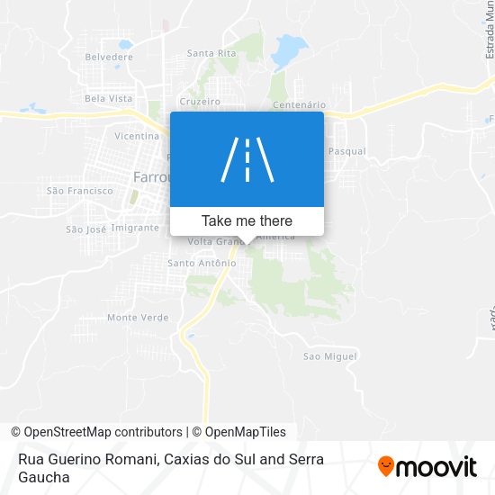 Rua Guerino Romani map